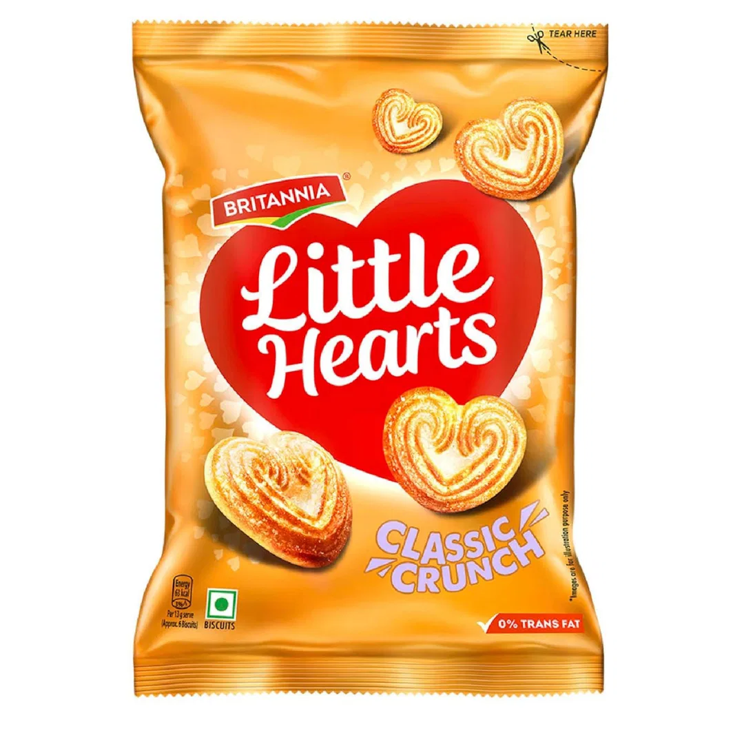 Britannia Little Hearts, 70g