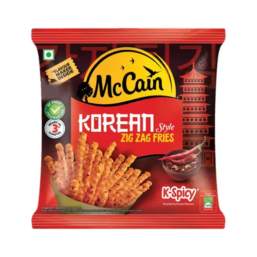 Mccain Korean Style Zig Zag Fries 325gm