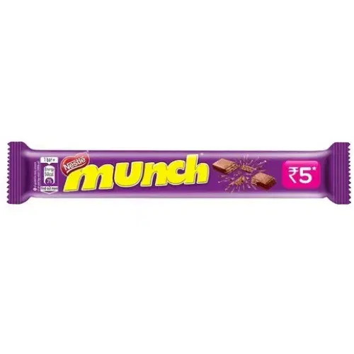 Nestle Munch, Choco Coated Crunchy Wafer Bar, 8.7 g