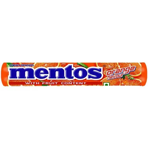 Mentos Chewy Dragees With Fruit Content
