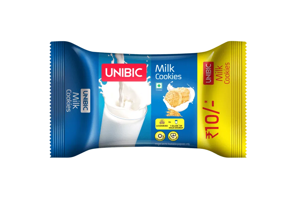 UNIBIC Cookies, Milk Cookies, 45g