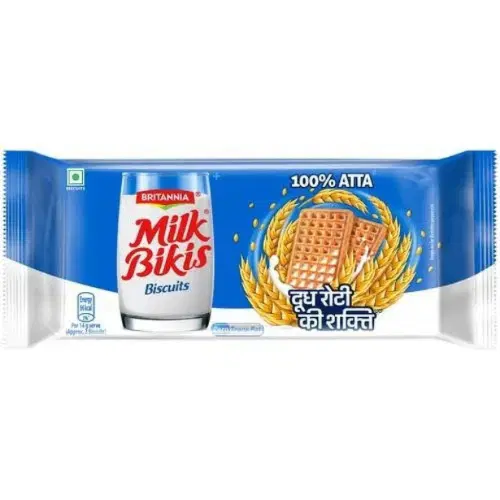 Britannia Milk Bikis Atta, Biscuits -66g