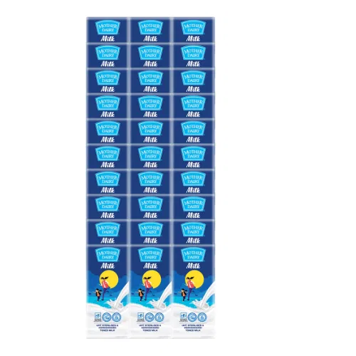 Mother Dairy Uht Milk Carton,Liquid, Crate (500ml 24pcs)