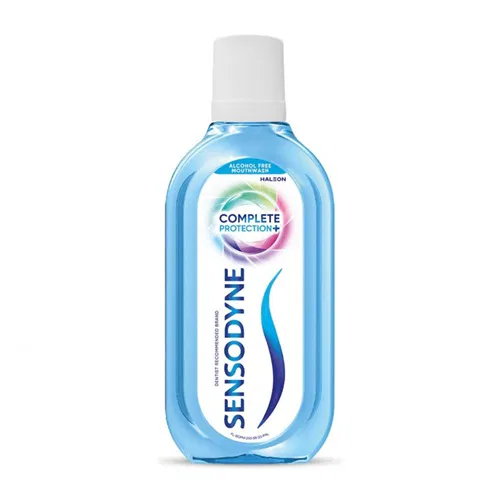 Sensodyne Complete Protection+ Alcohol Free Mouthwash 250ml