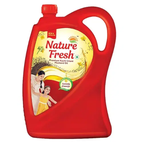 Nature Fresh Kachi Ghani Mustard Oil -5ltr