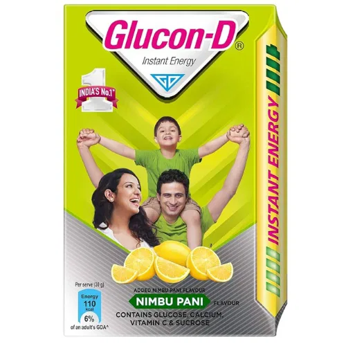 Glucon-D Instant Energy Drink- Nimbu Pani -450g
