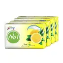 Godrej No.1 Lime & Aloe Vera Soap Bundle  - Pack of 4+1 – image 1