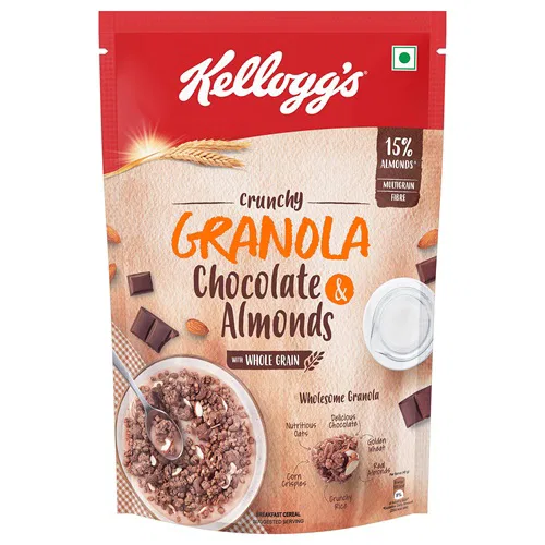 Kellogg's Crunchy Granola Chocolate & Almonds With Whole Grain