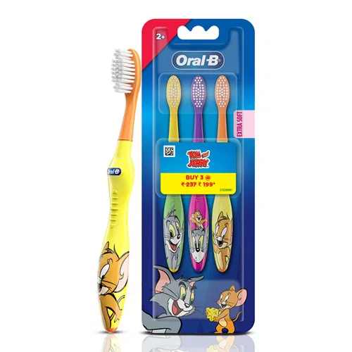 Oral-B Kids Tom And JKerry Extra Soft Toothbrush 3N