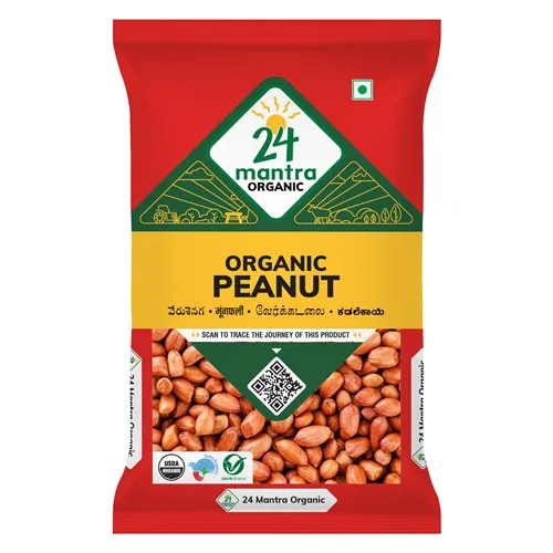 24Mantra Organic Peanut 500gm