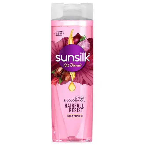 Sunsilk Onion & Jojoba Oil Hairfall Resist Oil Blends Shampoo -340ml
