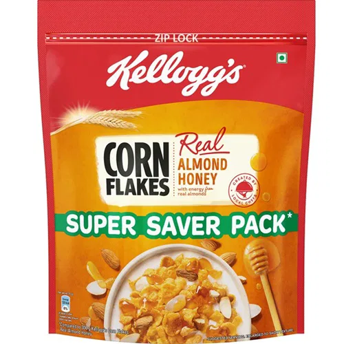 Kellogg's Corn Flakes Real Almond Honey Super Saver Pack 1kg