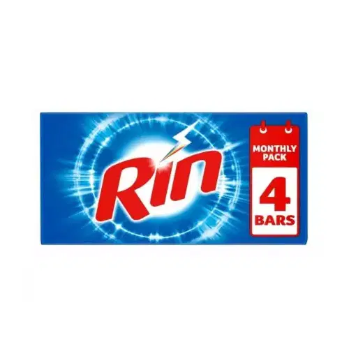 Rin Detergent Bar (Pack Of 4)