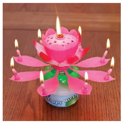 Rose Candle