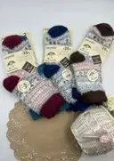 Hexxed Mink Wool, Winter Socks, E18-6 (Pack Of 2 Pairs) – image 1