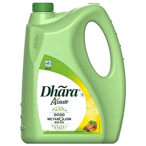 Dhara Assure Refined Vegetable Oil -5ltr