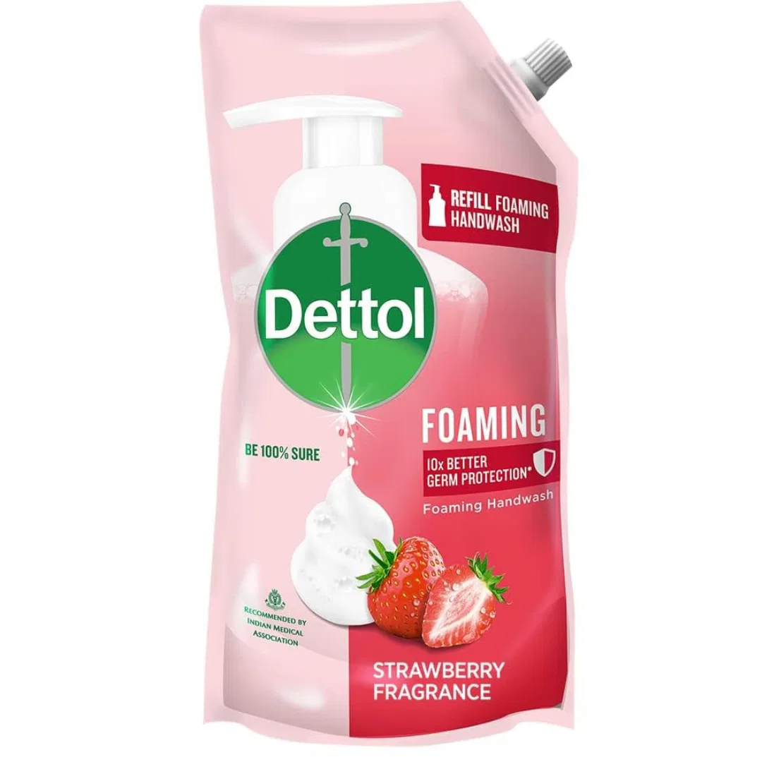 Dettol Foaming Handwash Refill - Strawberry, 700ml