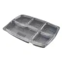 Paras Meal Tray, 5cp With Lid Transparent – image 1
