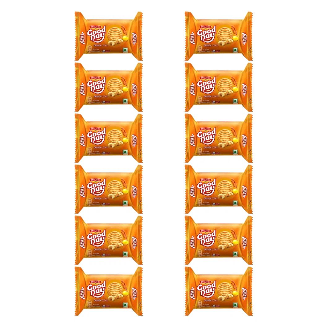 Britannia Good Day Cashew Cookies - Crunchy, 35 g
