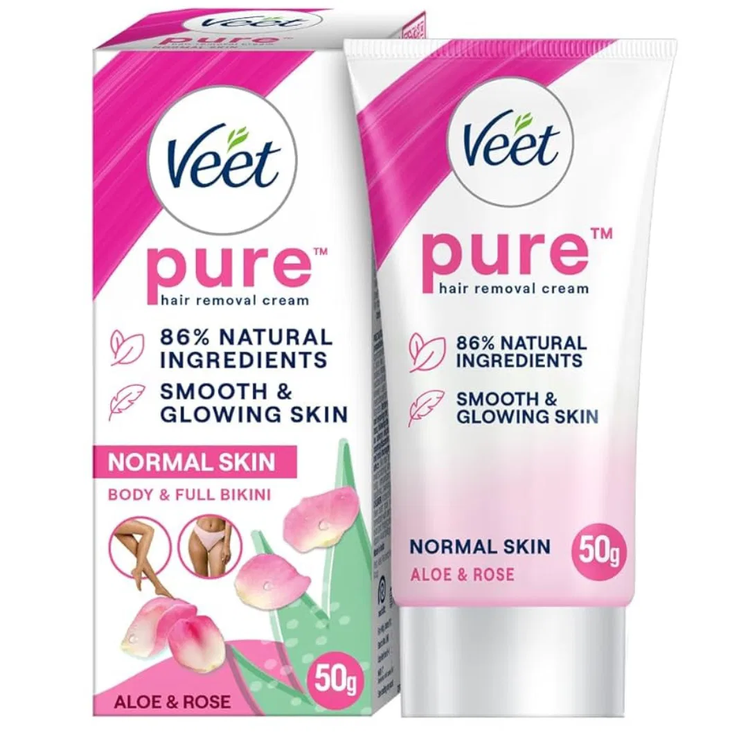 Veet Silk & Fresh Hair Removal Cream, Normal Skin - 50g
