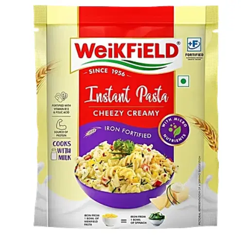 Weikfield Cheezy Creamy Instant Pasta, 64 g