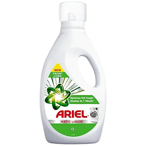 Ariel Liquid Detergent Front Load - Stain Removal In Washing Machine, 2 L (Get 500 ml Free)