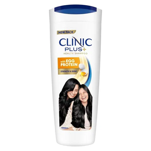 Clinic Plus+ Heath Shampoo With Egg Protein Strength & Shine 355ml