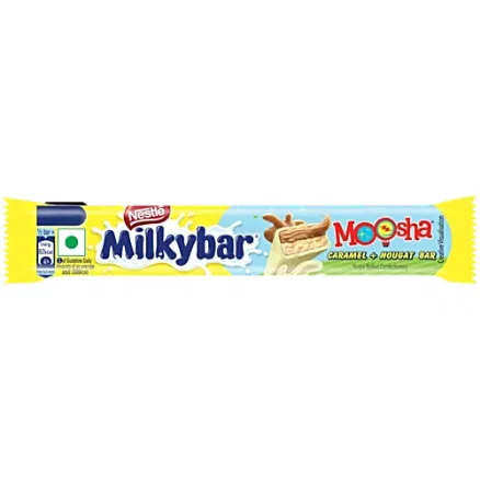 Nestle Caramel & Nougat Milkybar Moosha, 18 g