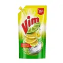 Vim Dishwash Liquid Gel Lemon Refill, Pouch – image 1