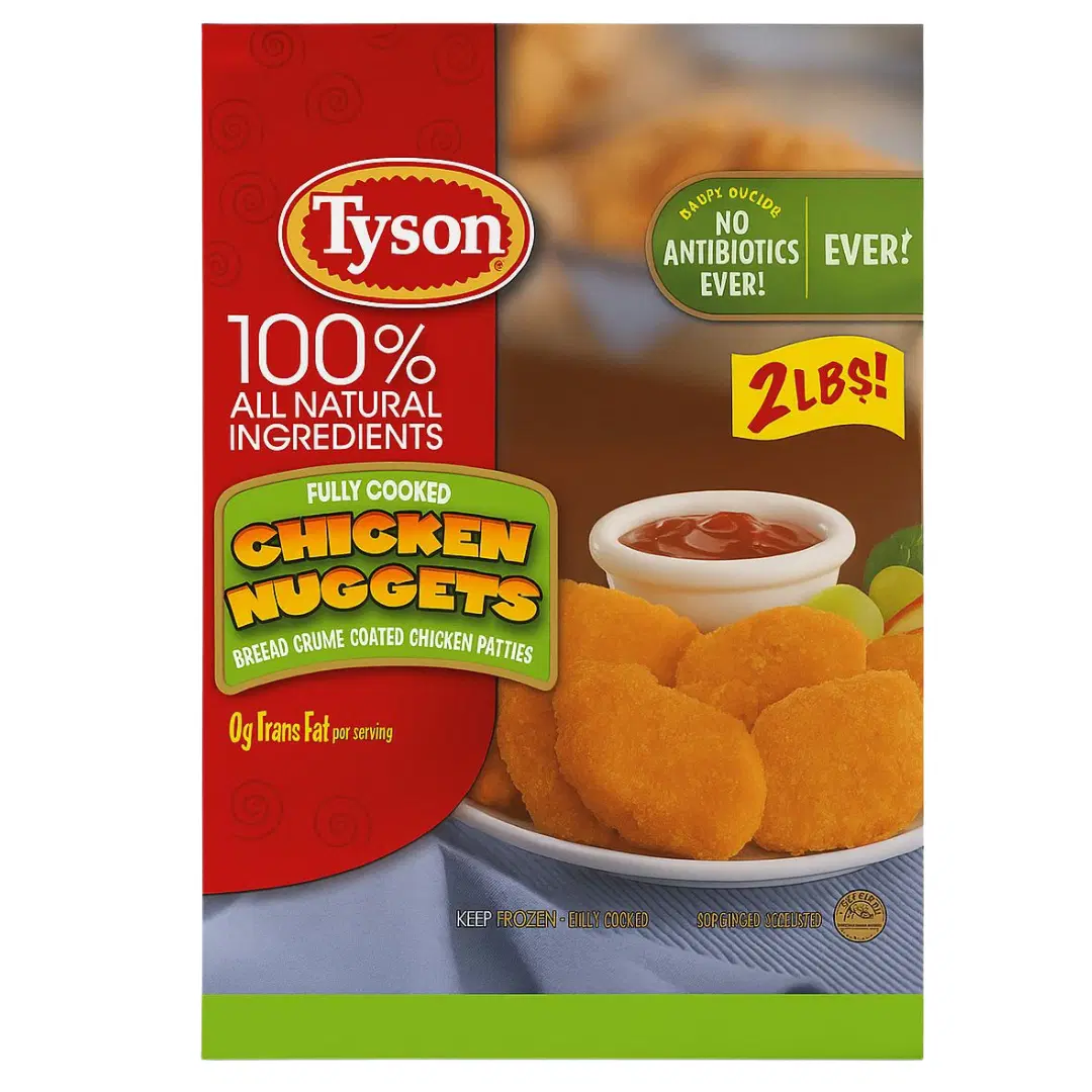 Meat Pouch, Inner Zip Lock , Tyson, Pack Of 25