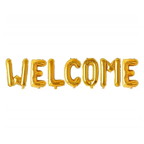 Welcome Foil Ballon Imported