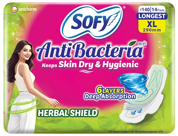 Sofy AntiBacteria XL - 290mm | 14 Pads