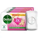 Dettol Skincare Moisturizing Beauty Bathing Soap Bar with Argan Oil (400gm) | Softer Skin, 100gm, Pack of 4 – image 1