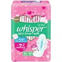 Whisper Ultra Soft Sanitary Pads for Women, XL, (44+4 Napkins) – image 1