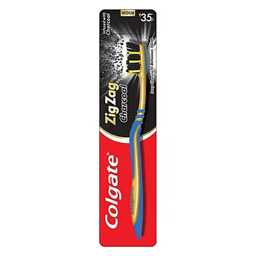 Colgate ZigZag Deep Clean Charcoal Toothbrush