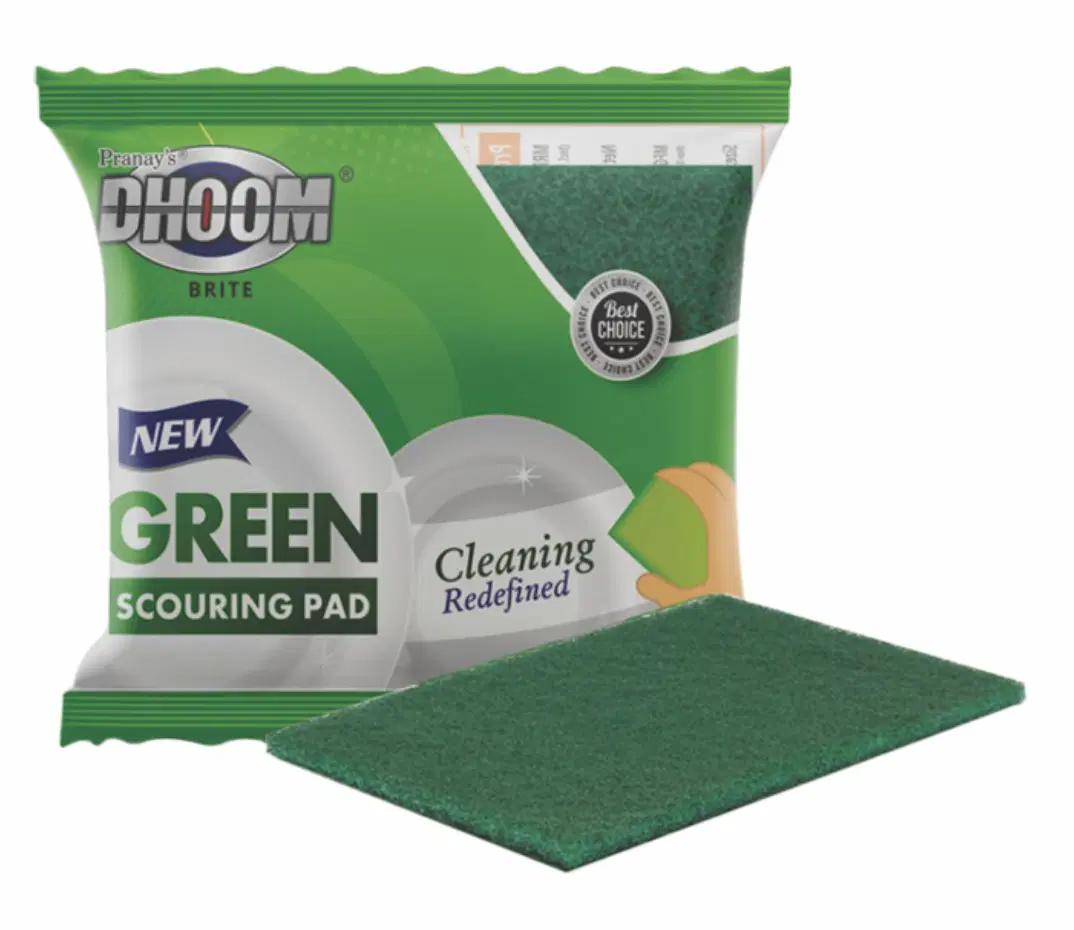Dhoom Brite Green Scouring Pad