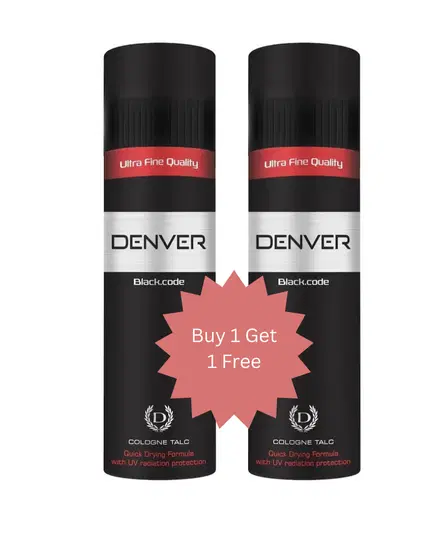 Denver Black.Code Cologne Talc 