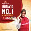 Dabur Red Tooth Paste Value Pack,with Free Toothbrush – image 4