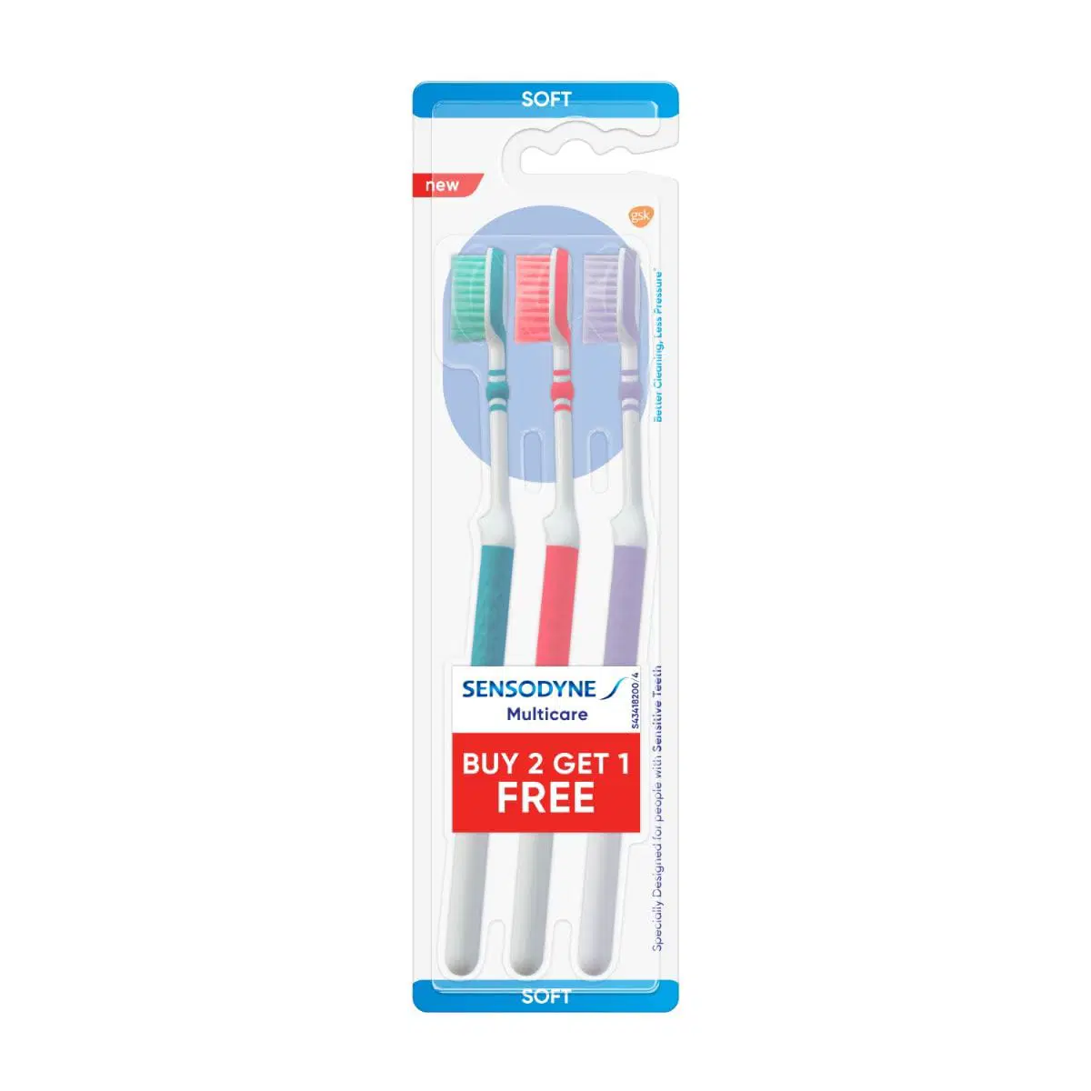 Sensodyne Adult Multicare Manual Toothbrush 