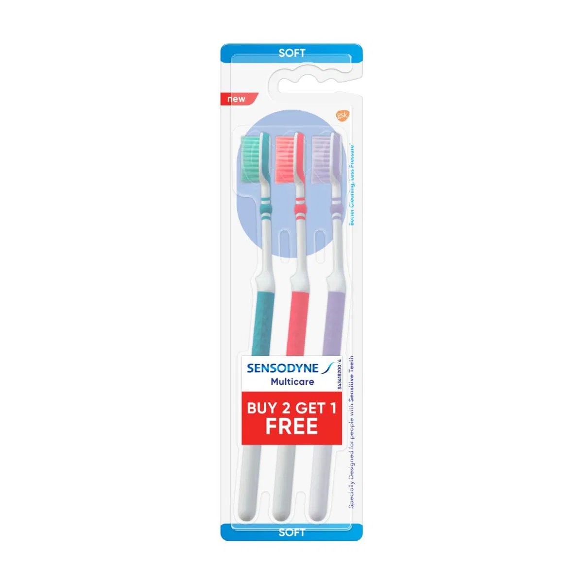 Sensodyne Adult Multicare Manual Toothbrush 