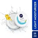 Nivea Cream, Soft Light Moisturiser with Vitamin E  – image 2
