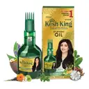 Kesh King Ayurvedic Scalp and Hair Oil, Free Boro Plus Body Lotion – image 1
