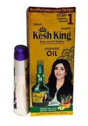 Kesh King Ayurvedic Scalp and Hair Oil, Free Boro Plus Body Lotion – image 2