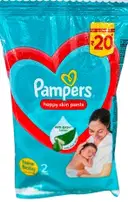 Pampers Happy Skin Diaper Pants Small 2's – image 1