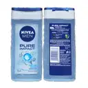 NIVEA Men Body Wash, Pure Impact Shower Gel – image 2
