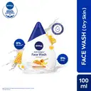 NIVEA Face Wash, Milk Delight Moisturising Honey(Dry Skin), – image 2