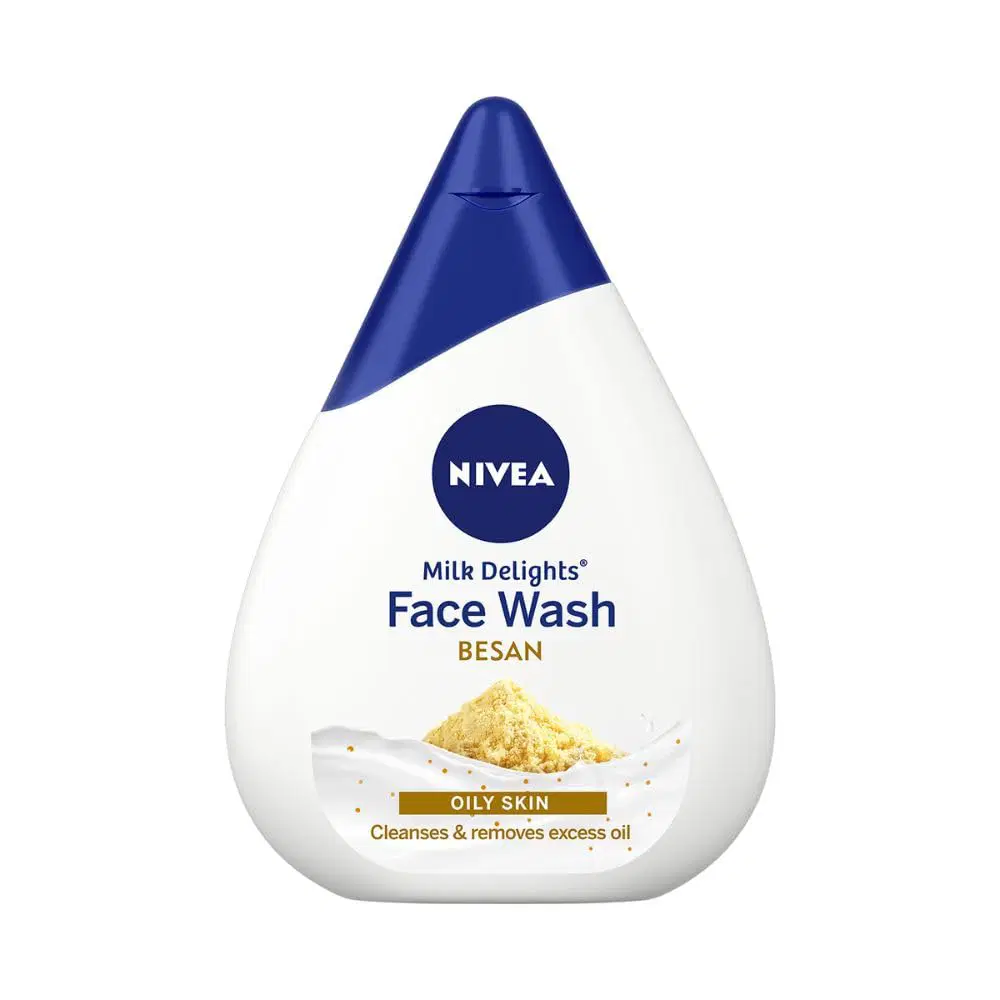 NIVEA Milk Delights Face Wash Fine Gramflour for Oily Skin