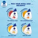 NIVEA Face Wash, Milk Delights Caring Rose (Sensitive Skin) – image 4