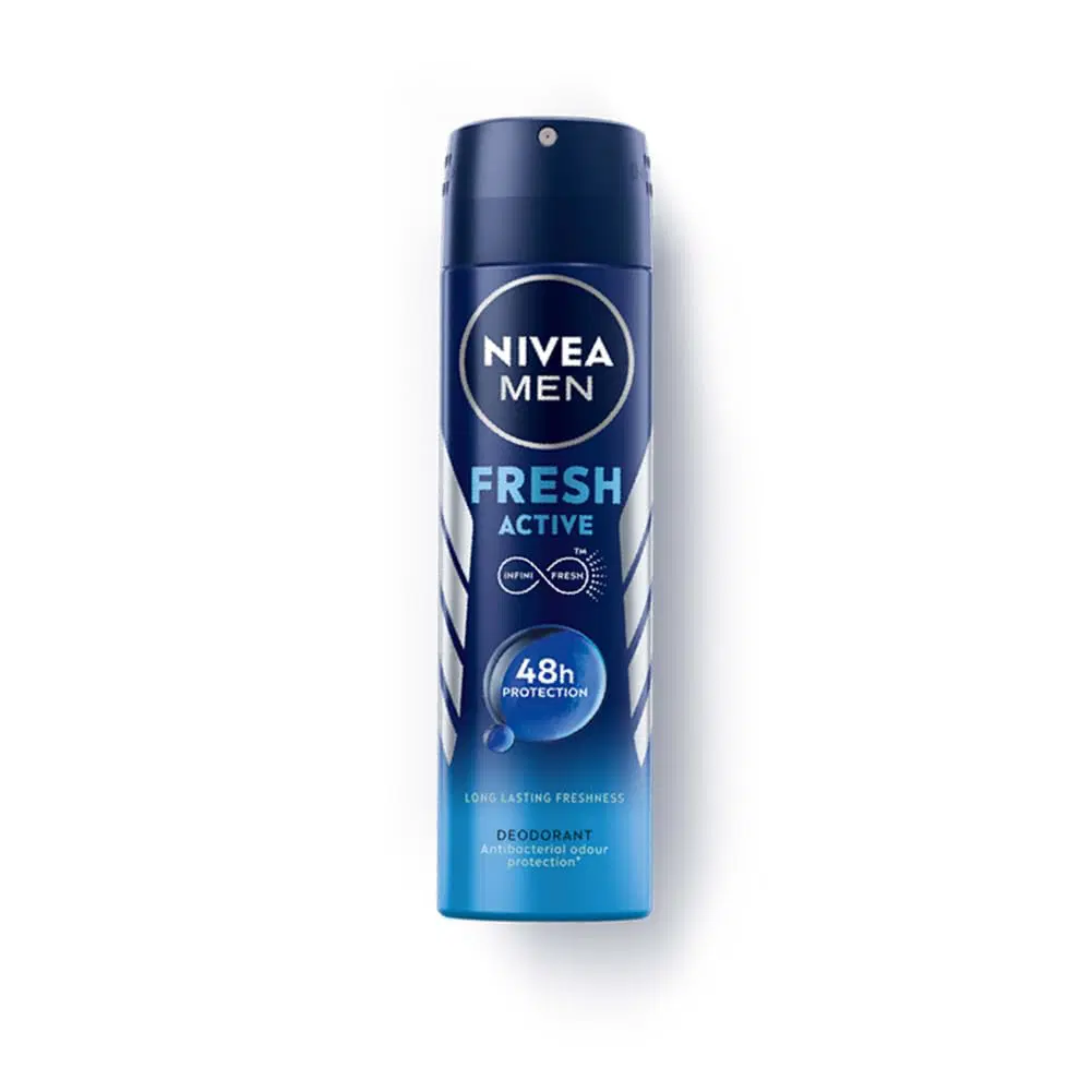 Nivea Deodorant - Fresh Active Original, Spray, Men
