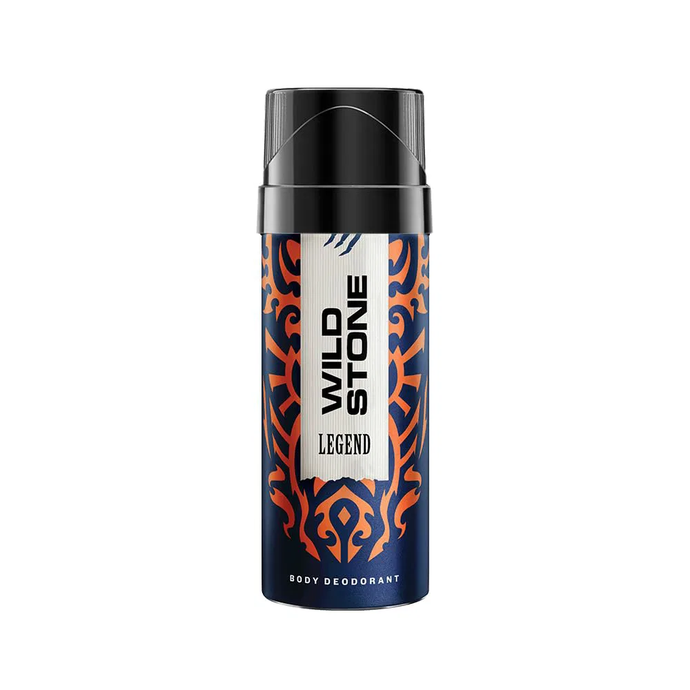 Wild Stone Legend Long Lasting Body Deodorant Spray for Men